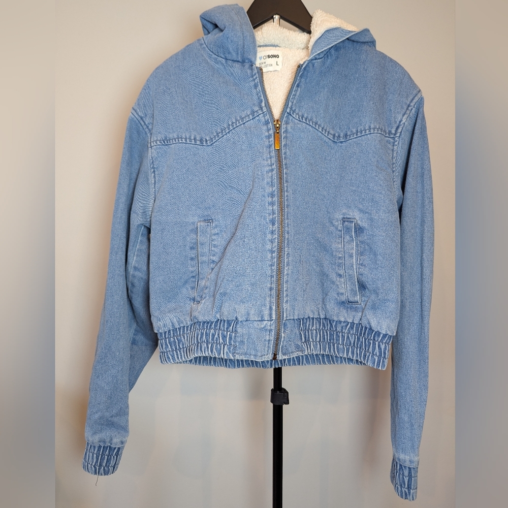 Ci Sono Light Blue Jean Jacket